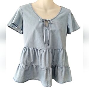 SO Chambray Top